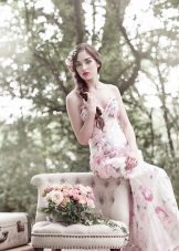 Romantic Floral Wedding Dress