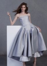 Gray Midi Dress