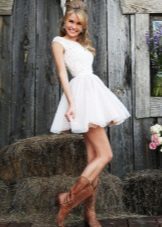 Baby Doll Dress with Boots