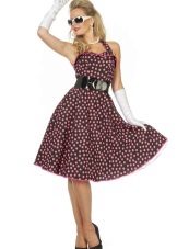 50s Vintage Polka Dot φόρεμα