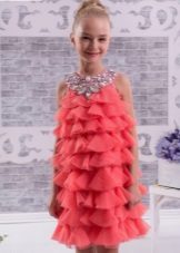 Elegant dress for girls 8-9 years old cocktail