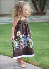 Elegant floral print dress for girls