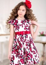 Elegant dress for the girl short color