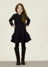 Elegant dress for girls 8-9 years old lace