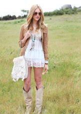 Country Lace Dress Bag