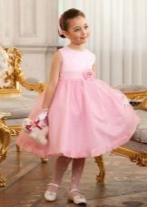 Vestido de formatura no jardim de infância rosa magnífico