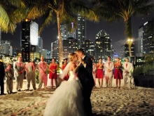 Сватбена рокля за сватбата в Маями