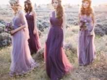 Lavender Bridesmaid Dress