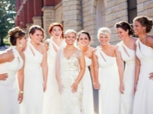 Baltas kleitas līgavas māsām