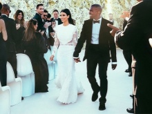 Vestuvinė suknelė Kim Kardashian