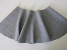 Šití sukní z poloviny slunce na elastickou pásku