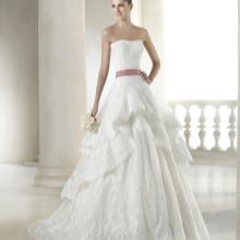 Princess 2015 long wedding dress with a sophisticated fit