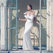 Vestido de novia Giuseppe Papini con escote original