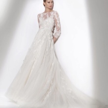 Robe de mariée de la collection 2015 de dentelle Eli Saab