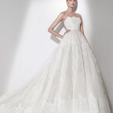 Vestido de noiva da coleção de 2015 da Eli Saab magnífica