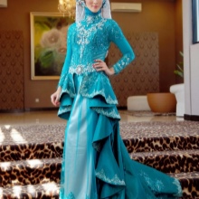Muzułmański strój ślubny