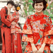 Kinesisk bröllopsklänning