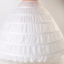 Hard ring wedding petticoat