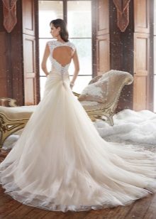 Svietiace sukne svadobné šaty