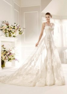 Sheer Lace La Sposa Wedding Dress
