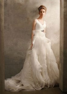 Вера Вонг Органза сватбени рокли