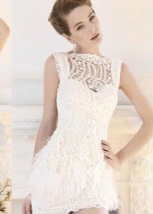 Wedding short lace dresses