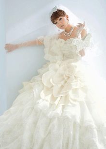 Бяла сватбена рокля на Scena D'Uno