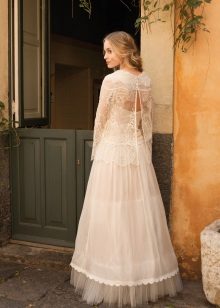 Prozirna vjenčana haljina