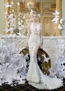 Ажурна сватбена рокля от YolanCris