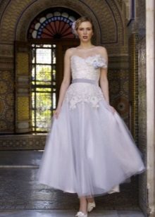 Сватбена рокля Midi Люляк