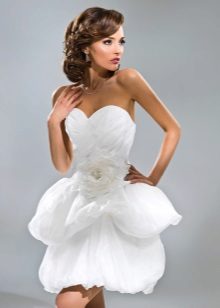 Къса сватбена рокля от Анна Богдан