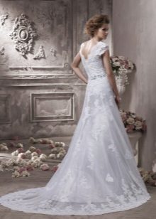 Svatební krajkové transformátorové šaty s odnímatelným topem
