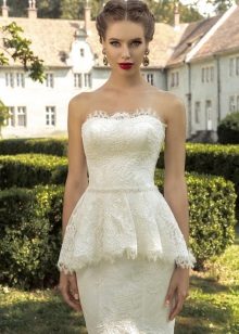 Vestuvinė suknelė „Armonia Peplum“