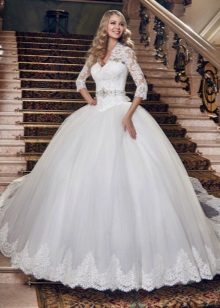 Gaun pengantin yang indah dari Eva Utkina