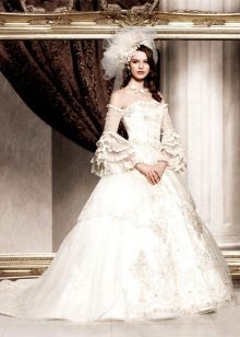 Viktoriánske svadobné šaty