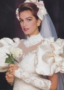 فستان زفاف ستايل ديسكو
