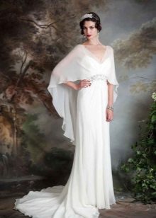 Elīzas Džeinas Hovelas kāzu kleita retro stilā