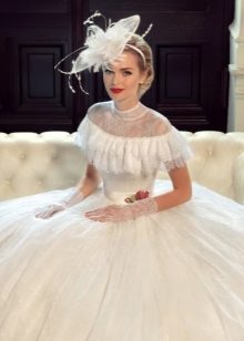 Сватбена великолепна ретро рокля от Татяна Каплун