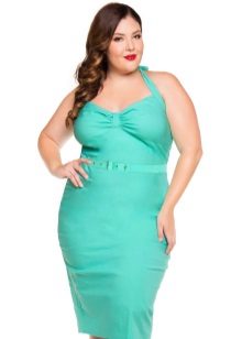 Зелена хаљина за вишак килограма