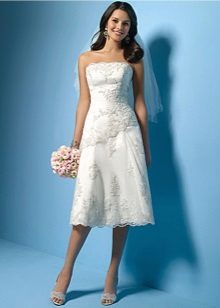 Midi Corset Wedding Dress