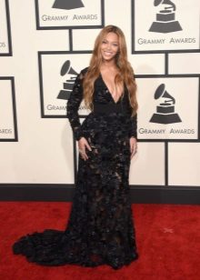Beyoncé Schwarzes Abendkleid