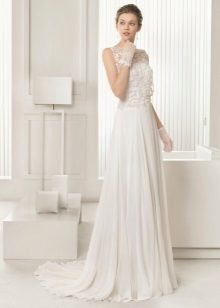 Wedding Dress 2015 by Rose Clara with Lace Top
