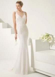 Wedding dress from the line SOFT by Rosa Clara 2016 on the straps