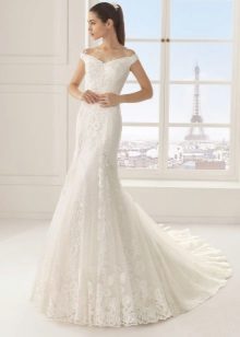 lace mermaid wedding dress from Two by Rosa Clara 2016