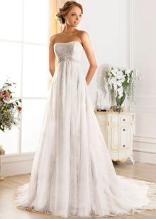 Сватбена рокля в стил Ампер от Navibl