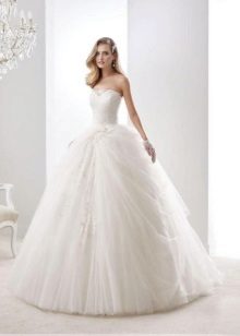 Princezna styl svatební šaty