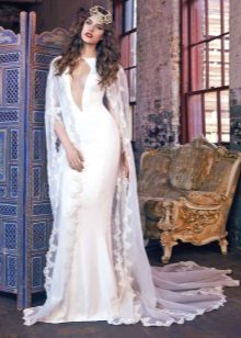 Сватбена рокля с ниска кройка Galia Lahav 2016