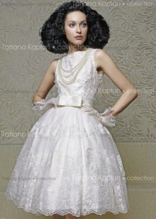 Vestido corto de novia de la colección Temptation