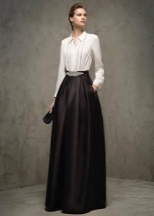 večerné šaty s rukávmi pre ženy 40 rokov biele a čierne