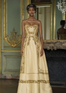 Baigimo suknelė etninio stiliaus 2016 m